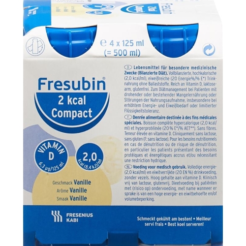 Fresubin 2 Kcal Compact Vanille Neu 4 Flasche 125ml buy online