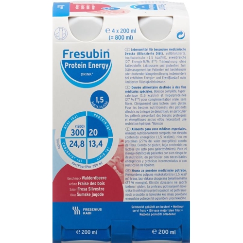 Fresubin Protein Ener Drink Wal N 4 Flasche 200ml buy online