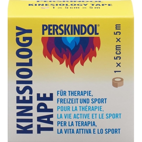 Perskindol Kinesiology Tape 5cmx5m skin color buy online