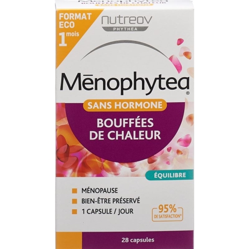 Menophytea Hitzewallungen Kapseln ohne Hormone 28 Stück buy online