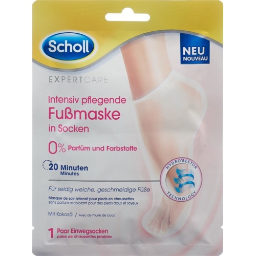 Scholl Intensiv Pflegende Fussmaske 0% 2 Stück buy online