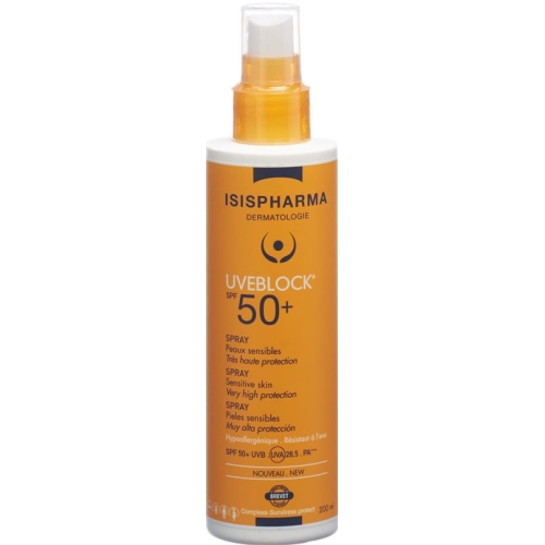 Isis Pharma Uveblock Spray SPF 50+ Flasche 200ml buy online