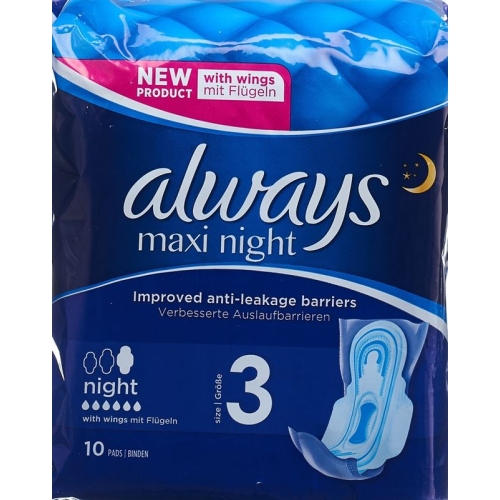 always Maxi binding Night with wings 10 pcs buy online