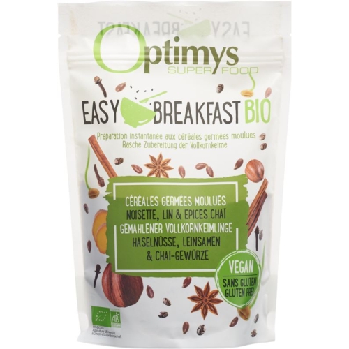 Optimys Easy Breakfast Haseln Leins Chai Bio 350g buy online