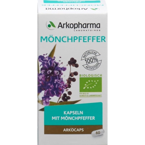 Arkocaps Moenchpfeffer Kapseln Bio Dose 60 Stück buy online