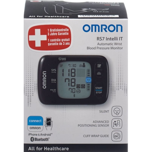 Omron blood pressure monitor wrist RS7 Intelli IT buy online