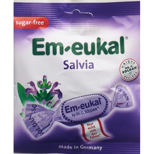 Soldan Em-Eukal Salvia Zuckerfrei Beutel 50g buy online