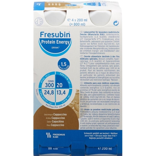 Fresubin Protein Ener Drink Cap N 4 Flasche 200ml buy online