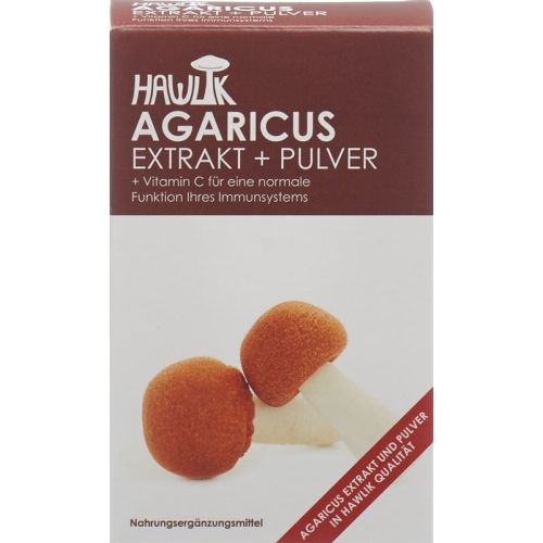 Hawlik Agaricus Extrakt + Pulver Kapseln 60 Stück buy online