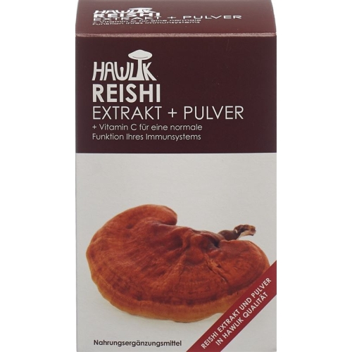 Hawlik Reishi Extrakt + Pulver Kapseln 120 Stück buy online