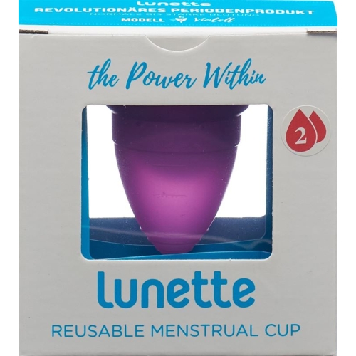 Lunette Menstruationstasse Grösse 2 Lila buy online