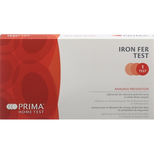 PRIMA HOME TEST Iron FER test buy online