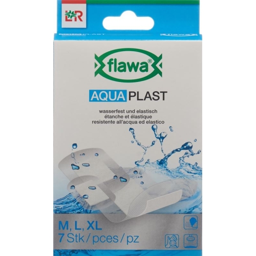 Flawa Aquaplast Pflasterstrips waterproof 3 Sizes 7 pcs buy online