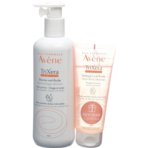 Avène Kit Trixera balm 400ml +fluid 100ml buy online