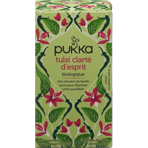 Pukka Tulsi Clarte D'esprit The Bio Beutel 20 Stück buy online