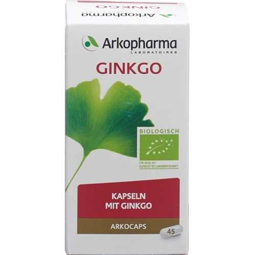 Arkocaps Ginkgo Kapseln Bio Dose 45 Stück buy online