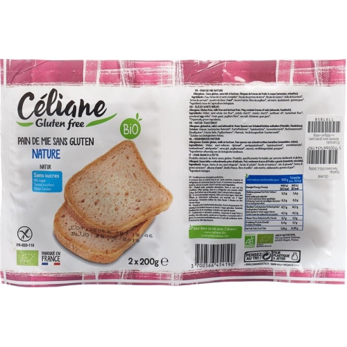 Celiane Natur-Toastbrot Glutenfrei 300g buy online