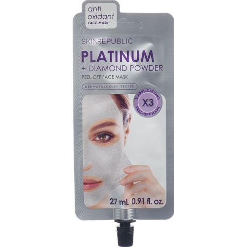 Skin Republic Platinum Peel-Off Face Mask 3 Stück buy online