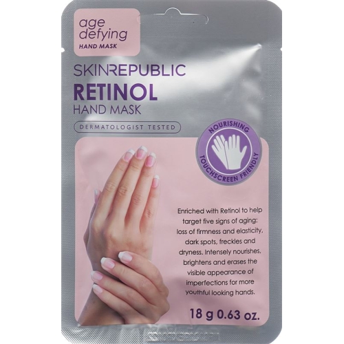 Skin Republic Age-Defying Retinol Hand Mask Beutel buy online