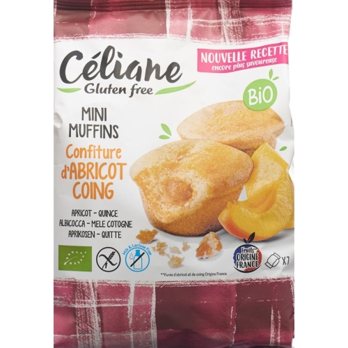 Celiane Mini-Muffins Aprikosen Glutenfrei 200g buy online