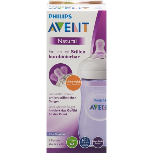 Avent Philips Naturnah Flasche 260ml Lila (neu) buy online