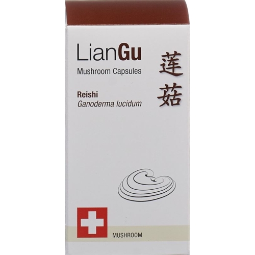 LianGu Reishi Mushrooms capsules tin 60 pieces buy online