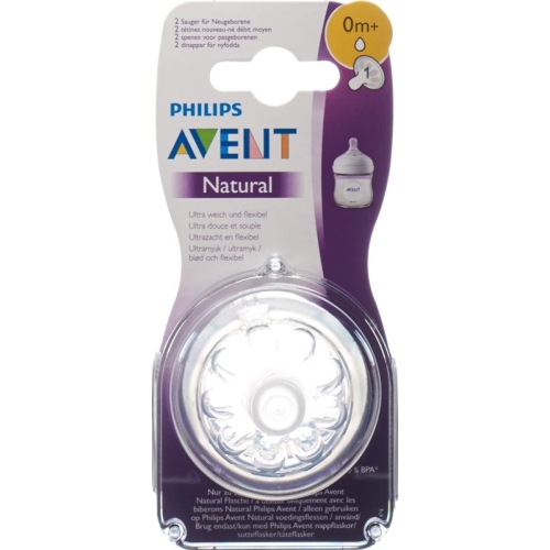 Avent Philips Natural Sauger 1 0m 2 Stück buy online