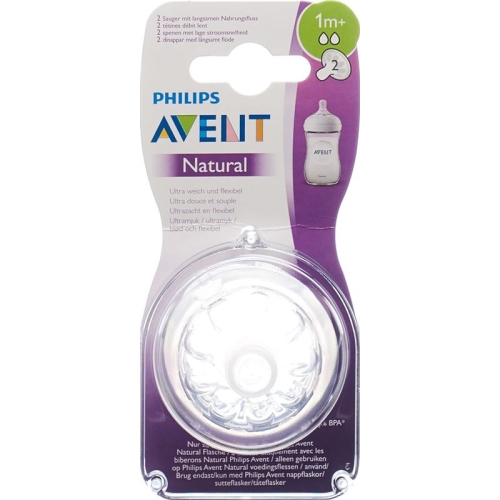 Avent Philips Natural sucker 2 1 Months 2 pcs buy online