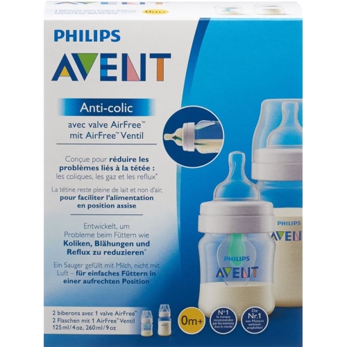 Avent Philips Anti-Colic Flasche Airfree Vent 125+260ml buy online