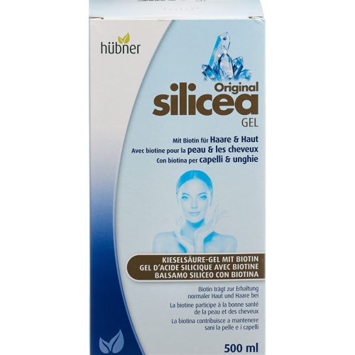 Huebner Silicea Gel mit Biotin Haare&haut 500ml buy online