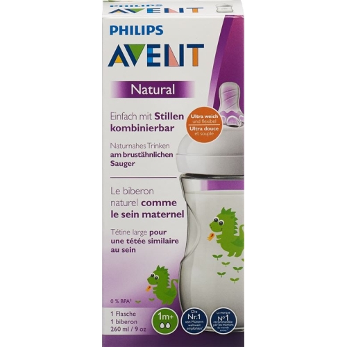 Avent Philips Natural Bottle 260ml Dragon buy online