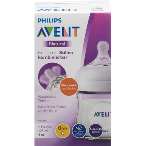 Avent Philips Natural Flasche 125ml mit Hangtab buy online