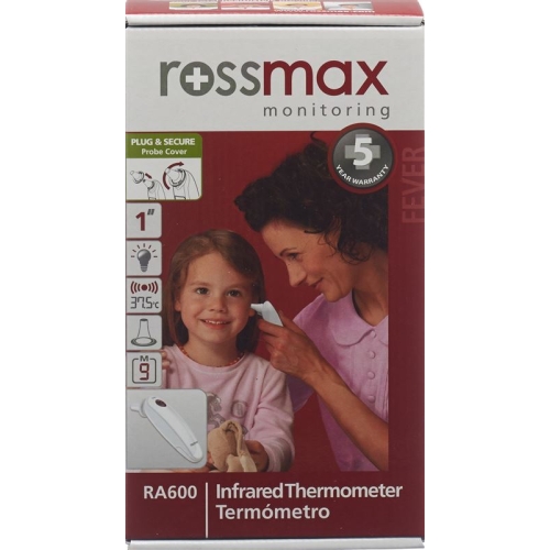 Rossmax ear thermometer infrared Ra600 buy online