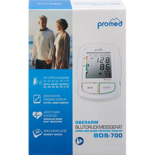 Promed upper arm blood pressure monitor M Sprachfun Bds-700 buy online