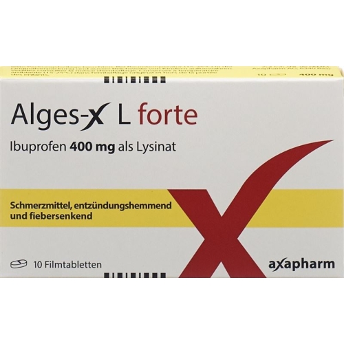 Alges-x L Forte Filmtabletten 400mg 10 Stück buy online