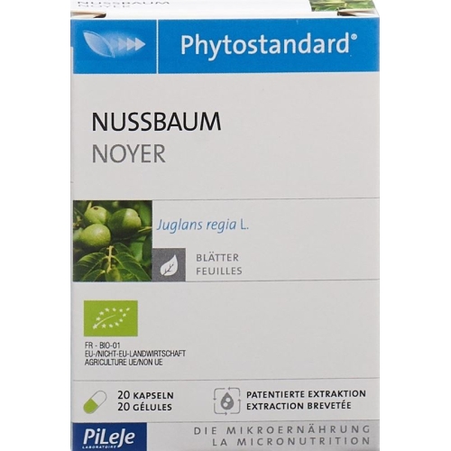 Phytostandard Nussbaum Kapseln Bio 20 Stück buy online