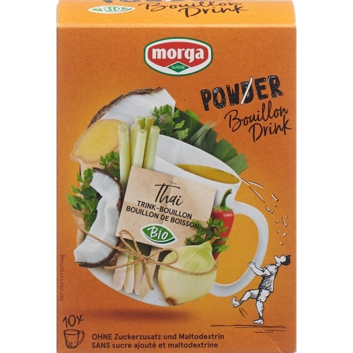 Morga Powerpowder Bouillondri Thai Bio 10 Beutel 4g buy online