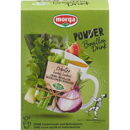 Morga Powerpowder Bouillondri Kraeu Bio 10 Beutel 4g buy online