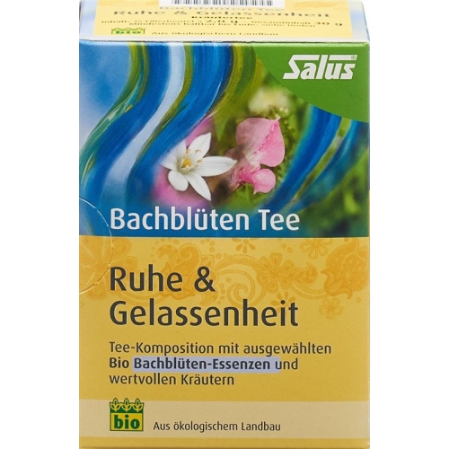 Salus Bach flowers tea Calm Relax Organic bag 15 pieces buy online