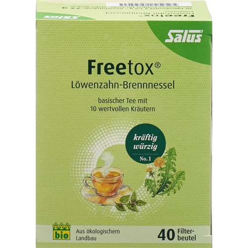 Salus Freetox Tee Löwenzahn Brenn Bio Beutel 40 Stück buy online