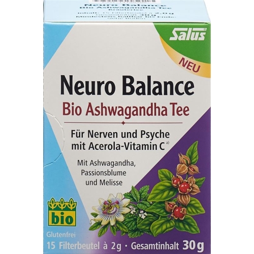 Salus Neuro Balance Ashwagandha Tea Organic bags 15 pieces buy online