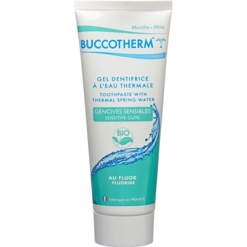 Buccotherm Zahngel Sens Zahnfl Bio mit Fluor 75ml buy online