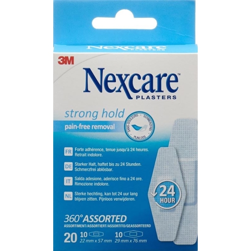 3M Nexcare Strong Hold 360? 2 Grössen Ass 20 Stück buy online