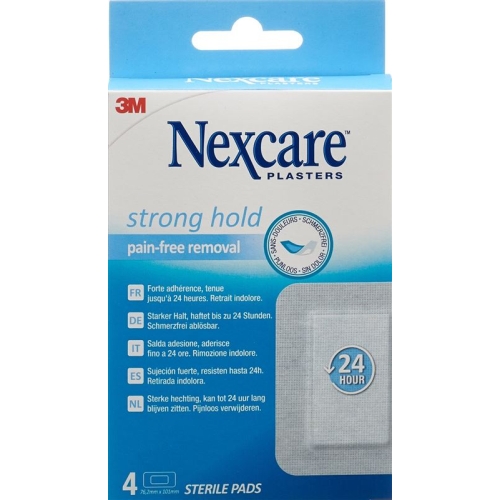 3M Nexcare Strong Hold Pads 76,2x101mm 4 Stück buy online