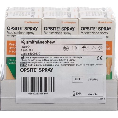 Opsite Spray Sprühverband 6x 40ml buy online