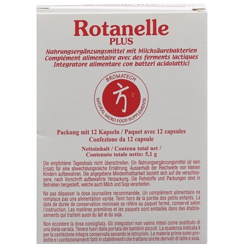 Rotanelle Bromatech Plus Kapseln Blister 12 Stück buy online