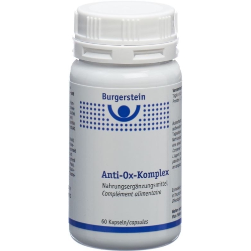 Burgerstein Anti-Ox-Komplex capsules Ds 60 pieces buy online