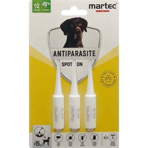 Martec Pet Care Spot Antip 15kg Hunde 3x 3ml buy online