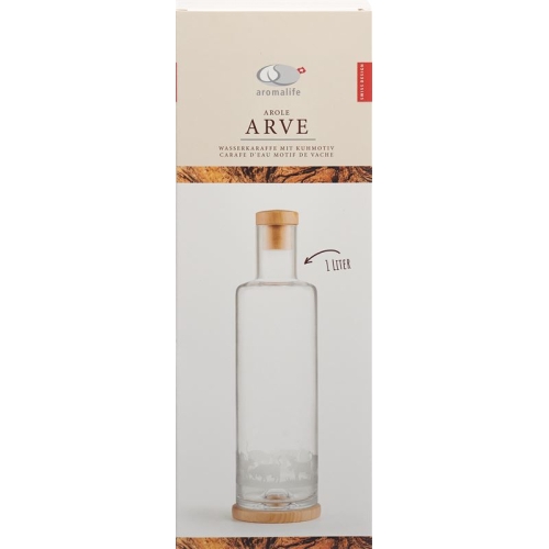 Aromalife Arve Karaffe Set 1L Hirsch M Arvenwirbel buy online