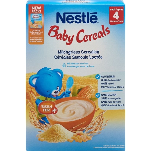 Nestle Baby Cereals Milchgriess 4m 450g buy online